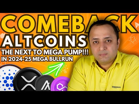 🚨 THE GREAT CRYPTO COMEBACK THESE ALTCOINS ARE GOING TO PUMP LIKE CRAZY 🚀 Huge News For 2024-25 Run