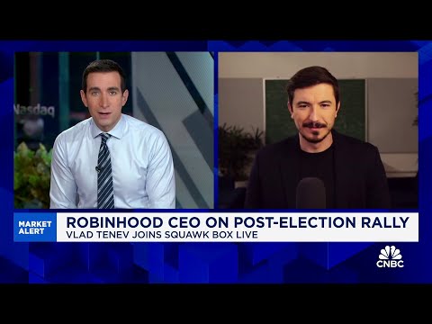 Robinhood CEO Vlad Tenev on bitcoin rally: Market is reacting to the ‘Trump pump’