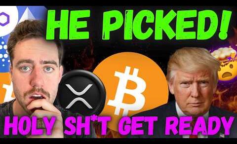 BITCOIN – TRUMP JUST PICKED! (INSANELY BULLISH NEWS FOR BITCOIN, XRP, AND CRYPTO!)