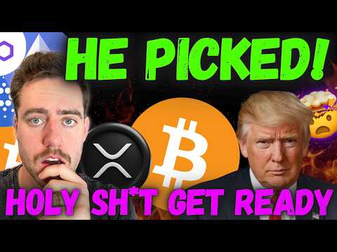 BITCOIN – TRUMP JUST PICKED! (INSANELY BULLISH NEWS FOR BITCOIN, XRP, AND CRYPTO!)