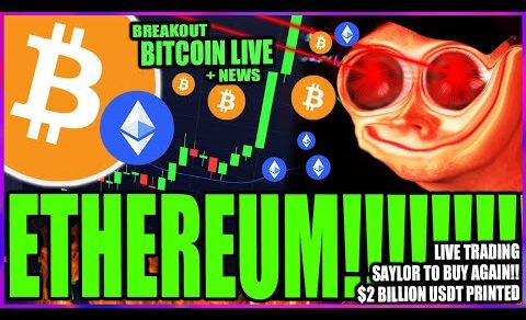 ALERT 🚨 BITCOIN PRICE LIVE – USA MARKET OPEN – ETHEREUM PRICE LIVE – ALTCOIN SEASON BEGINS – CRYPTO