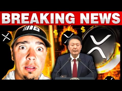 ⛑️ Major Ripple XRP ALERT! South Korea CRASHING XRP price!