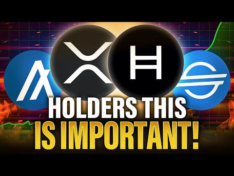 If You Hold XRP XLM HBAR & ALGO – This Is IMPORTANT!