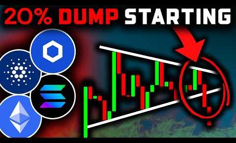 ALTCOIN HOLDERS BEWARE: 20% DUMP REVEALED!!!! Ethereum Price Prediction, Chainlink, Solana & Cardano