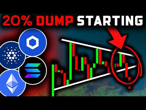 ALTCOIN HOLDERS BEWARE: 20% DUMP REVEALED!!!! Ethereum Price Prediction, Chainlink, Solana & Cardano