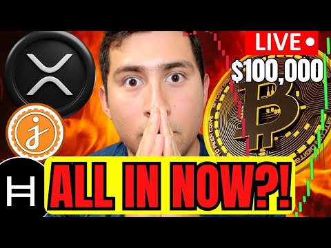 XRP, HBAR, JASMY ALL IN CRYPTOS NOW LIVE!🔴CRYPTO NEWS