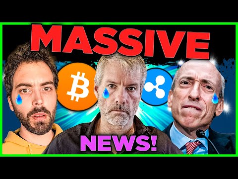 MASSIVE CRYPTO NEWS – Michael Saylor Makes BIG Mistake! Gary Gensler is DONE!