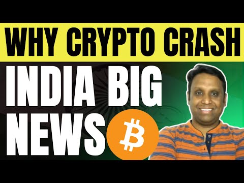 WHY CRYPTO MARKET CRASH? | BIG BITCOIN NEWS FROM INDIA | INDIAN COMPANY BUYING BITCOIN